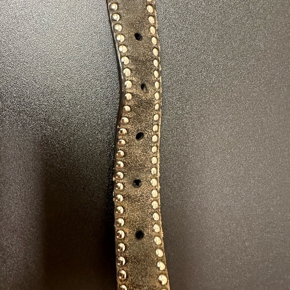 Girls Nicona genuine leather belt size 22 - Picture 5 of 5